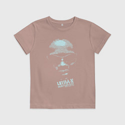 Футболка хлопковая детская Urban Hustler, цвет: пыльно-розовый