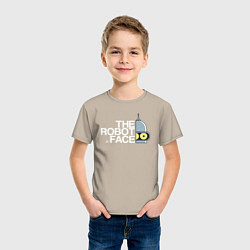Футболка хлопковая детская Bander brand, цвет: миндальный — фото 2