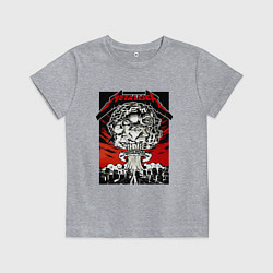 Футболка хлопковая детская Metallica - Toronto playbill, цвет: меланж