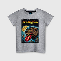 Футболка хлопковая детская The Rolling Stones - the beginning, цвет: меланж