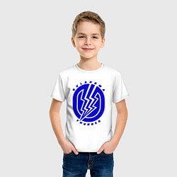 Футболка хлопковая детская Oklahoma Thunder basket, цвет: белый — фото 2