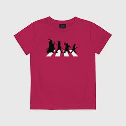 Футболка хлопковая детская Путешествие хоббита, цвет: маджента