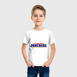 Футболка хлопковая детская HC Florida Panthers Sign, цвет: белый — фото 2
