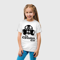 Футболка хлопковая детская The Chemodan Clan, цвет: белый — фото 2