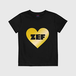 Футболка хлопковая детская ZEF Die Antwoord, цвет: черный