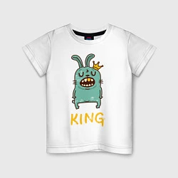 Детская футболка Rabbit King