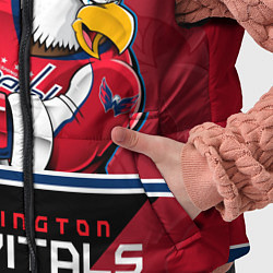 Детский жилет Washington Capitals, цвет: 3D-светло-серый — фото 2