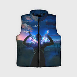 Детский жилет Мастера меча онлайн, цвет: 3D-черный