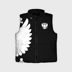 Детский жилет Russia - Black collection, цвет: 3D-черный