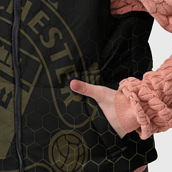Детский жилет Манчестер Юнайтед - team coat of arms, цвет: 3D-черный — фото 2