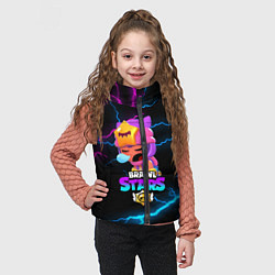 Детский жилет BRAWL STARS SANDY, цвет: 3D-черный — фото 2