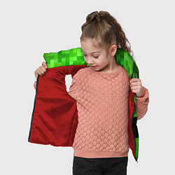 Детский жилет MINECRAFT, цвет: 3D-красный — фото 2