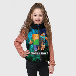 Детский жилет Minecraft Майнкрафт, цвет: 3D-красный — фото 2