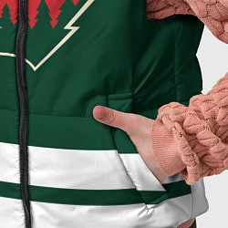 Детский жилет Миннесота Уайлд, цвет: 3D-светло-серый — фото 2