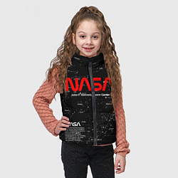 Детский жилет NASA, цвет: 3D-черный — фото 2