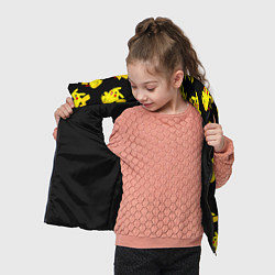 Детский жилет Веселый пикачу, цвет: 3D-черный — фото 2