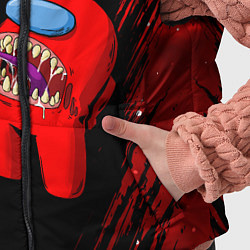 Детский жилет AMONG US - MONSTER, цвет: 3D-красный — фото 2