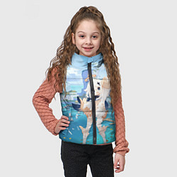 Детский жилет Paimon, цвет: 3D-красный — фото 2