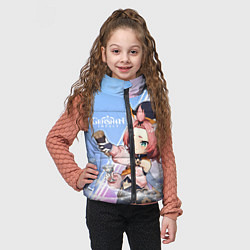 Детский жилет Genshin Impact, цвет: 3D-красный — фото 2