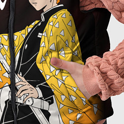 Детский жилет КЛИНОК РАССЕКАЮЩИЙ ДЕМОНОВ, цвет: 3D-черный — фото 2