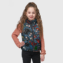 Детский жилет Узор Исаака, цвет: 3D-черный — фото 2