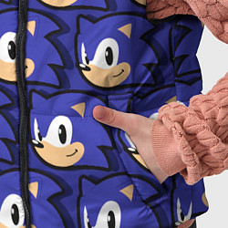 Детский жилет Sonic pattern, цвет: 3D-светло-серый — фото 2