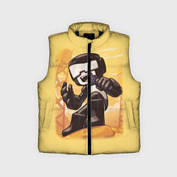 Детский жилет Танкист Tankman, цвет: 3D-черный