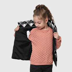 Детский жилет Современный геометрический, цвет: 3D-черный — фото 2