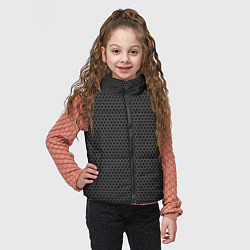 Детский жилет Текстура, цвет: 3D-черный — фото 2