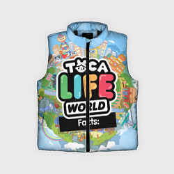 Детский жилет Toca Life World, цвет: 3D-черный