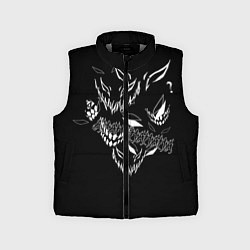 Детский жилет Drain Face, цвет: 3D-светло-серый