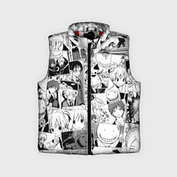 Детский жилет Ansatsu kyoshitsu pattern, цвет: 3D-красный