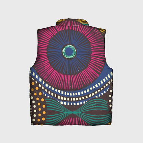 Детский жилет Африка Орнамент / 3D-Светло-серый – фото 2