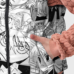 Детский жилет Hunter x Hunter pattern, цвет: 3D-красный — фото 2