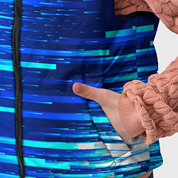 Детский жилет BLUE STRIPES, цвет: 3D-светло-серый — фото 2