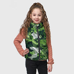 Детский жилет Camouflage Pattern Камуфляж Паттерн, цвет: 3D-красный — фото 2