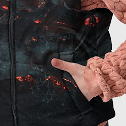 Детский жилет Тлеющий розы, цвет: 3D-красный — фото 2