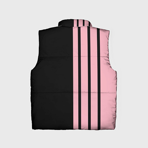 Детский жилет BLACKPINK HALF BLACK-PINK MINI LOGO / 3D-Светло-серый – фото 2