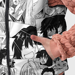 Детский жилет Log Horizon pattern, цвет: 3D-черный — фото 2