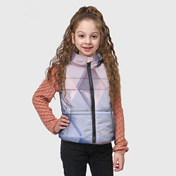 Детский жилет Треугольные элементы, цвет: 3D-черный — фото 2