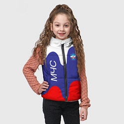 Детский жилет МЧС - флаг России, цвет: 3D-светло-серый — фото 2