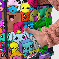 Детский жилет Монстрики Nastiprazdnik, цвет: 3D-светло-серый — фото 2