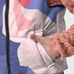 Детский жилет Пейзаж гор и леса в стиле ретро, цвет: 3D-черный — фото 2