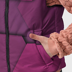 Детский жилет Геометрические фигуры в движении, цвет: 3D-красный — фото 2