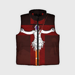 Детский жилет Evangelion Lilith, цвет: 3D-красный