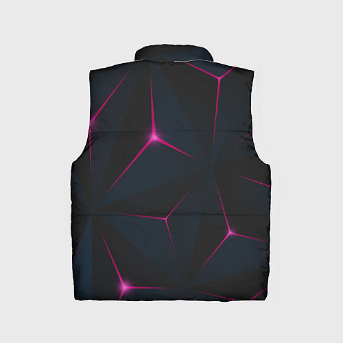 Детский жилет Розовое созвездие / 3D-Светло-серый – фото 2