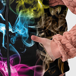 Детский жилет Эйфория в дыму, цвет: 3D-светло-серый — фото 2