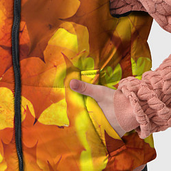 Детский жилет Осенние золотые листья, цвет: 3D-светло-серый — фото 2