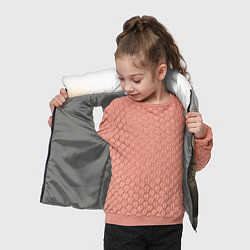 Детский жилет Дорога в закaт, цвет: 3D-светло-серый — фото 2