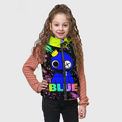 Детский жилет Rainbow Friends - Blue, цвет: 3D-красный — фото 2